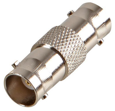 ProSignal Pro SignalBnc Socket To Bnc Socket Adaptor75 OhmNickel Plated Brass Body from B&Q