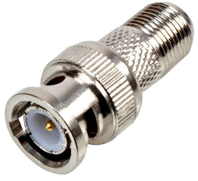 ProSignal Pro SignalBnc Plug To F Type Socket Adaptor from B&Q