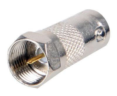 ProSignal Pro SignalBnc Socket To F Type Plug Adaptor from B&Q