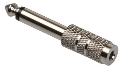 ProSignal Pro Signal3.5mm Stereo Jack To 6.35mm Mono Jack Adaptor from B&Q