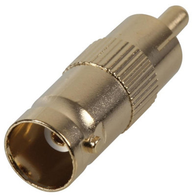 ProSignal Pro SignalBnc Socket To Phono PlugGold Plated from B&Q