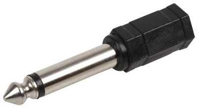 ProSignal Pro Signal3.5mm Mono Jack Socket To 6.35mm Mono Jack Plug Adaptor from B&Q