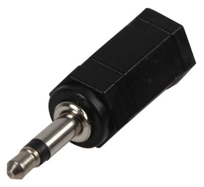 ProSignal Pro Signal3.5mm Stereo Jack Socket To 3.5mm Mono Jack Plug Adaptor from B&Q