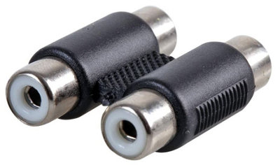 ProSignal Pro Signal2X Rca Phono Sockets To 2X Rca Phono Sockets Coupler from B&Q