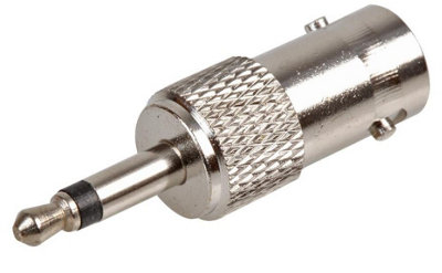 ProSignal Pro SignalBnc Socket To 3.5mm Mono Jack Plug Adaptor from B&Q
