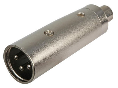 ProSignal Pro SignalXlr Plug To Rca Phono Socket Adaptor from B&Q