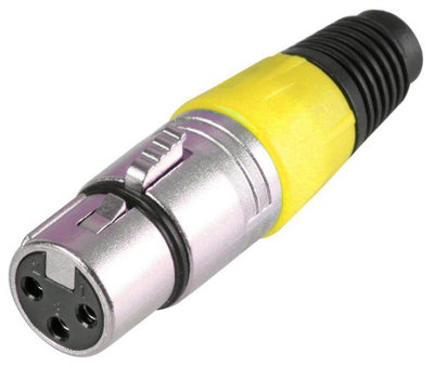 ProSignal Pro Signal3 Pole Xlr SocketYellow