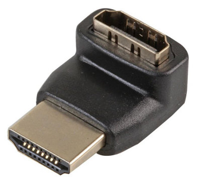 ProSignal Pro SignalHdmi Plug To Socket Adaptor90 / 270 Degree from B&Q