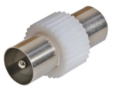 ProSignal Pro SignalTv Coax Plug To Tv Coax Plug Adaptor Coupler from B&Q