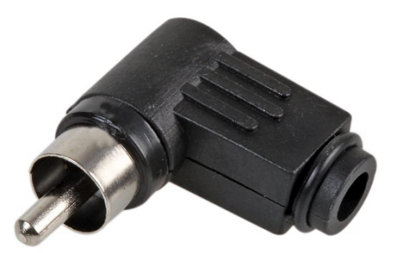 ProSignal Pro SignalRca Phono PlugsRight AngleBlackPack Of 10 from B&Q