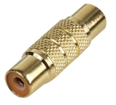 ProSignal Pro SignalGold Plated Rca Phono Coupler from B&Q