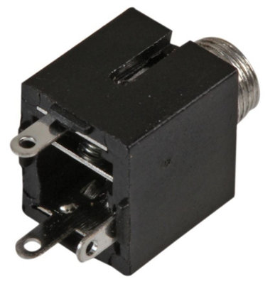 ProSignal Pro Signal3.5mm Stereo Panel Jack SocketSolder Tags from B&Q