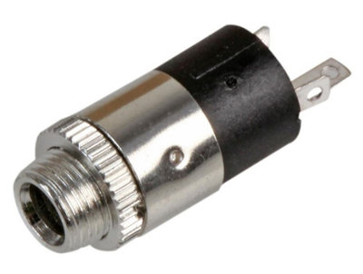 ProSignal Pro Signal3.5mm Panel Mount Stereo Jack Socket from B&Q