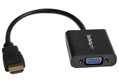 Startech - Hdmi To Vga Adaptor Converter For Desktops, Laptops & Ultrabooks - 1080P Support