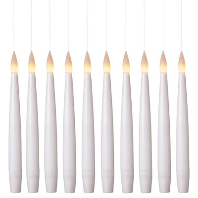 Premier Decorations Limited Premier15Cm White Floating Candle With On-Off Remote10 Piece from B&Q