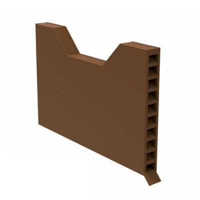  - 50 X Brown Brick Weep Vents Ventilation Cavity Wall Vent & Retaining Walls