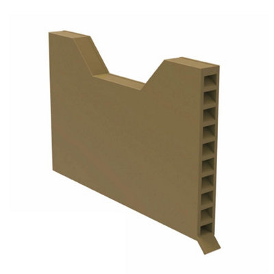  - 5 X Buff Brick Weep Vents Ventilation Cavity Wall Vent & Retaining Walls