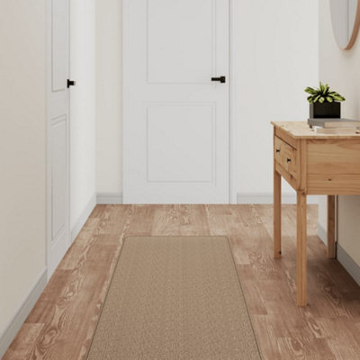 Berkfield Carpet Runner Sisal Look Sand 50X250 Cm