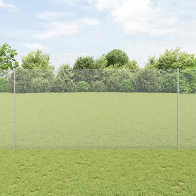 Berkfield Galvanised Steel 25 X 1.5 M Fence Steel from B&Q