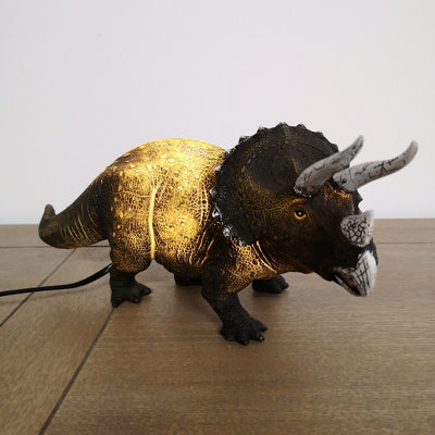 Triceratops store dinosaur lamp