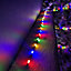 35m Indoor Outdoor Flexibrights Christmas Lights with 1000 Multi-Coloured  LEDs