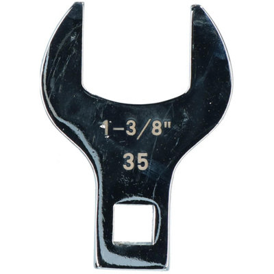 35mm (1 3/8") Crowfoot Wrench 1/2" Drive Crows Feet Spanner for Torque Wrenches