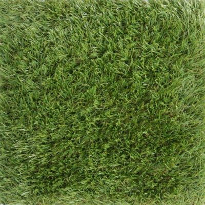 35mm Artificial Grass - 0.5m x 1m - Natural and Realistic Looking Fake Lawn Astro Turf