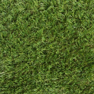 35mm Artificial Grass - 0.5m x 2m - Natural and Realistic Looking Fake Lawn Astro Turf