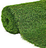35mm Artificial Grass - 4m x 6m - Natural and Realistic Looking Fake Lawn Astro Turf