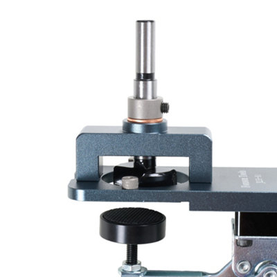 2 In 1 Shelf Pin Hinge Jig, Professional Accurate Tool Drill Guide Aluminum Alloy Wear With Stop Collar For Cabinet Hardware