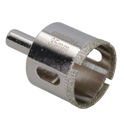 35mm Diamond Dust Holesaw Cutter Cutting Drill for Glass Marble Slate Porcelain