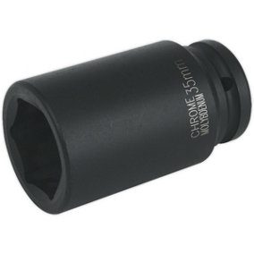 35mm Forged Deep Impact Socket - 3/4 Inch Sq Drive - Chromoly Wrench Socket