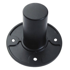 35mm Internal Speaker Top Hat Metal Mounting Fitting Pole Stand Socket TOPHAT
