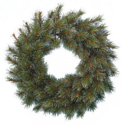 36" Frosted Ontario Pine  Wreath