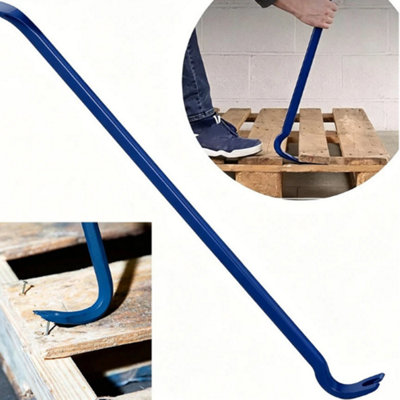 36 Inch Heavy Duty Steel Pry Bar for Demolition and General Construction