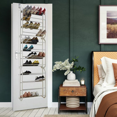 Over the door sale shoe rack