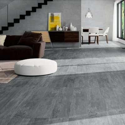 36 PCS Self Adhesive Plank Wood Effect PVC Flooring