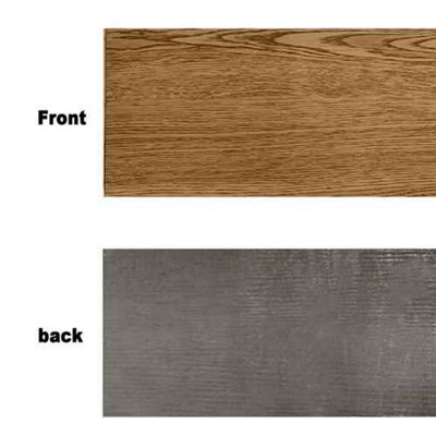 36 pcs self adhesive vinyl floor planks, wood effect PVC peel and stick flooring, 5 m² coverage