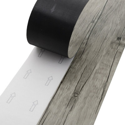 36 pcs Self Adhesive Wood Grain Effect PVC Laminate Flooring Planks - 5