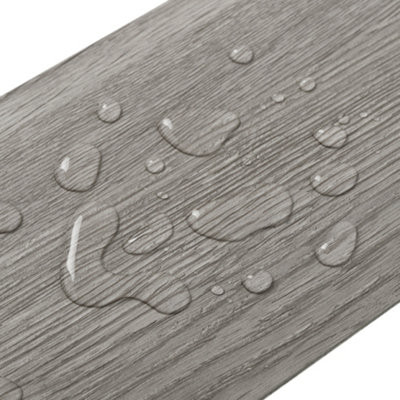 36 PCS Waterproof Self Adhesive Plank Wood Effect PVC Flooring - 4