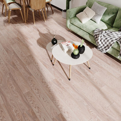 36 Piece Set of Peel and Stick Vinyl Floor Tiles