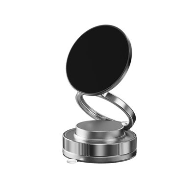 Repmidfer Car Electric Suction Cup Vacuum Magnetic Phone Holder, Electric Suction Phone Mount For Mirror/Gym/Smooth Surface, Compatible With Magsafe IPhone 16/15/14/13/12, Black
