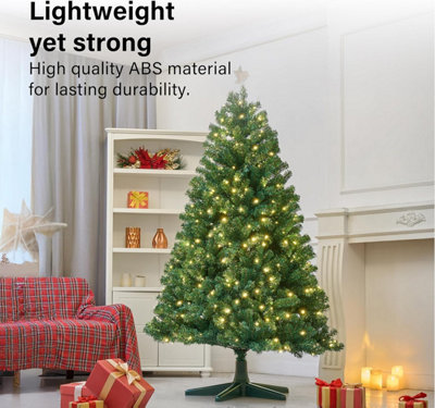 360 Degrees Rotating Christmas Tree Stand Revolving Artificial ...