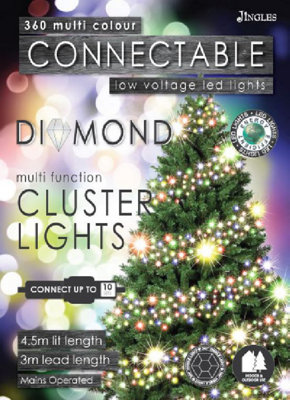 360 Multi Colour Diamond Cluster Connectable LED Time Smart Price Comparisons | Compare The Build