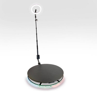 360 Photo Video booth 80cm Platform Rotating Selfie Spinner