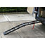 360kg Steel Mesh Folding Loading Ramp - Secure Strap & Hook - Van Loading