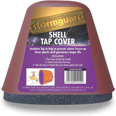 Stormguard Hard Shell Insulated Frost Protection Outside Tap Cover from B&Q