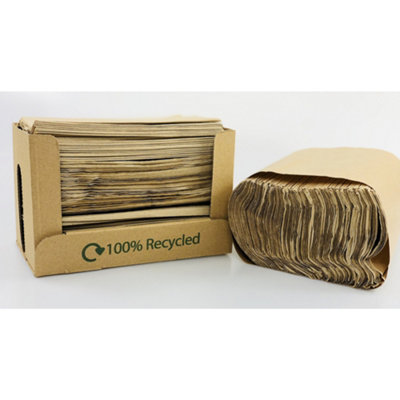 We Can Source It Ltd Recycled Paper Napkins 33X33Cm Card Dispenser Soft Absorbent Disposable Lunch Napkins Pack Of 1000 Bulks from B&Q