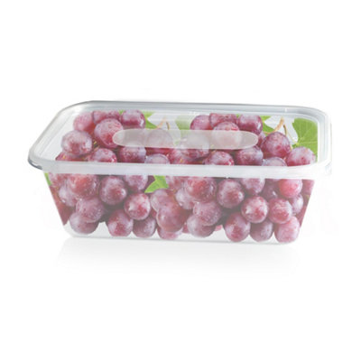 We Can Source It Plastic Food Containers 650Ml Microwave Freezer Safe Bpa Free Airtight Lids Reusable Pack Of 250 Stackable Box from B&Q