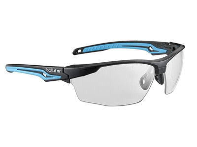 Bolle Safety Tryonn40E Tryon Safety GlassesPlatinum Cobalt Flash Boltryonn40E from B&Q